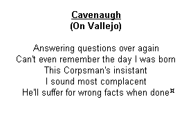 [Cavenaugh]